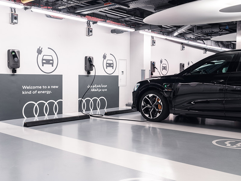 أودي تواصل شراكتها في مجال التنقل الكهربائي مع متحف المستقبل